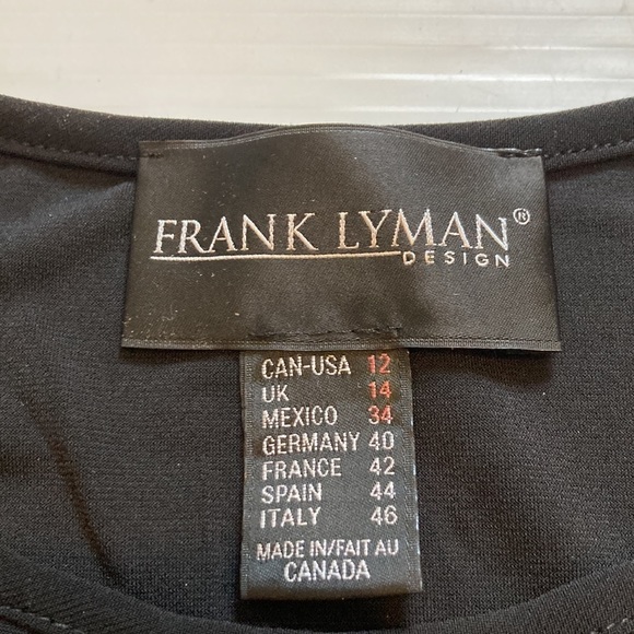 FRANK Lyman sheer sleeves top - Picture 3 of 5